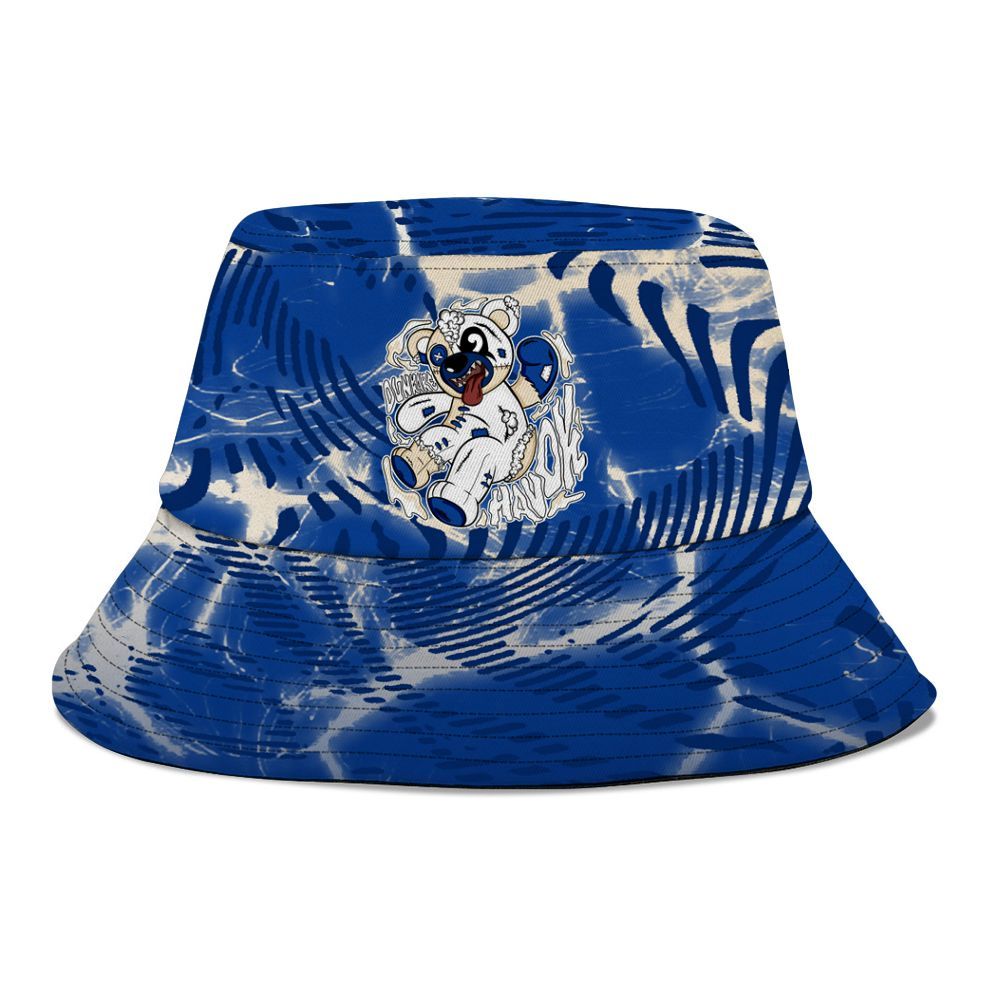 Bucket Hat To Match Low Game Royal 1s - Havok Bear Graphic
