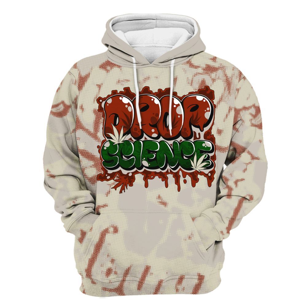 Hoodie To Match El Grito 5s - Drop Science Street All Over Print