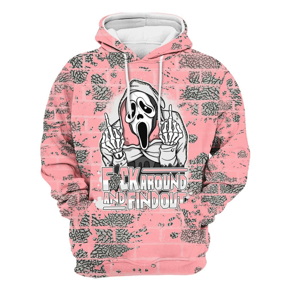Hoodie To Match Retro Wings 3s - F#CK And Find Out Graphic Halloween All Over Print