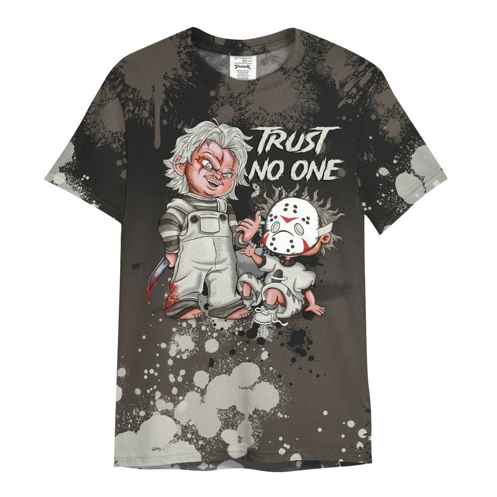 Shirt To Match Cave Stone 4s, Trust No One Scary All Over Print