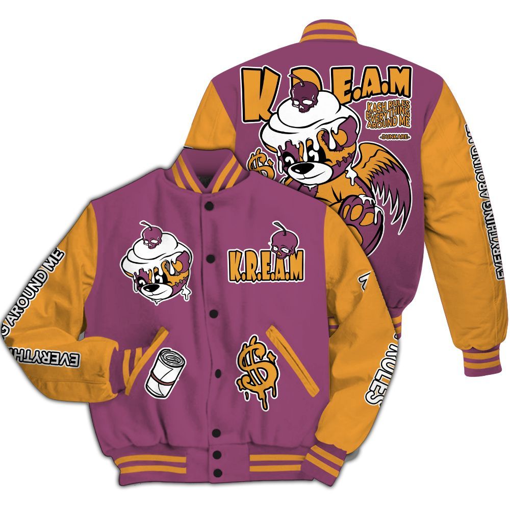 Varsity Jacket To Match High OG Brotherhood 1s - Loot Bear All Over Print