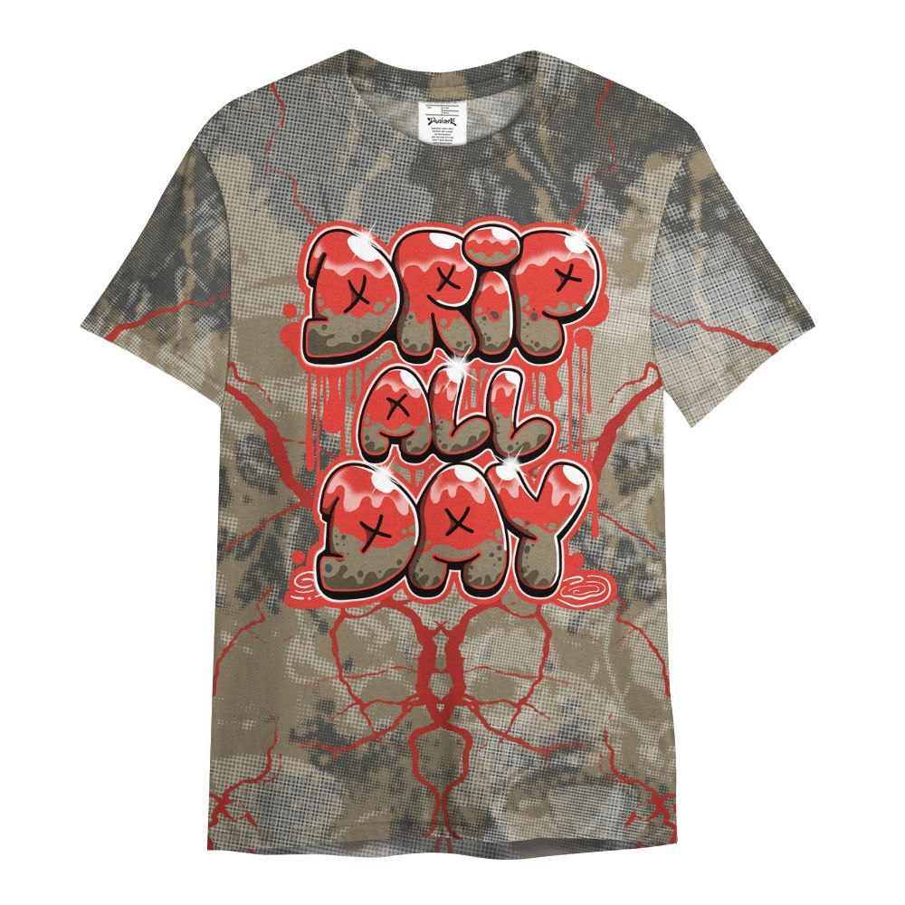 Shirt To Match Olive 9s - DRIPPIN Days Graphic Halloween All Over Print
