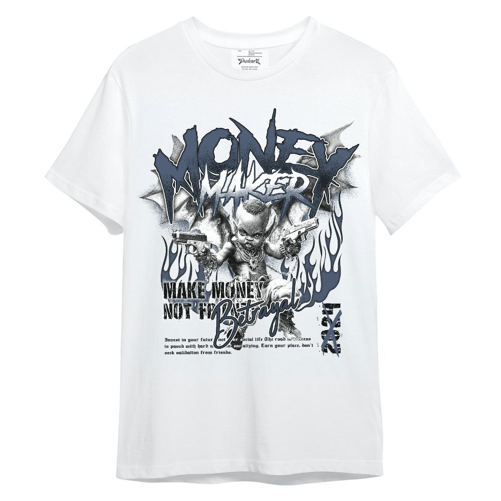 Shirt To Match Low Diffused Blue 11s - Money Maker Angel Unisex Shirt