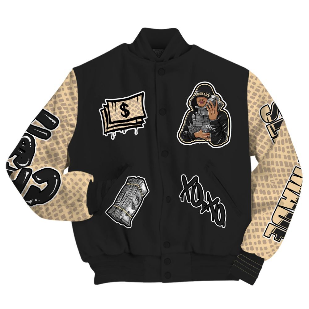 Varsity Jacket To Match Kobe 9 EM Mambacita - Selfmade All Over Print