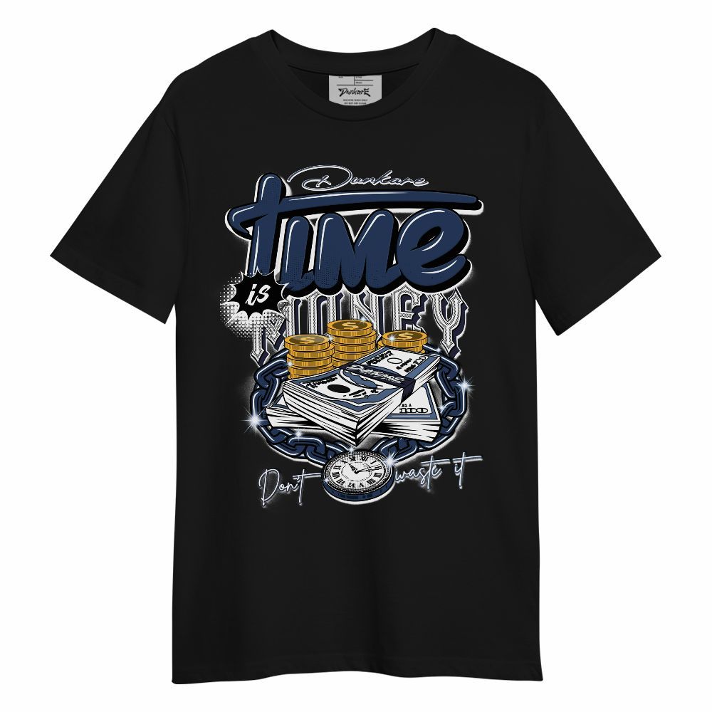 Shirt To Match Low 85 Metallic Blue 1s - Time Is Money Graphic