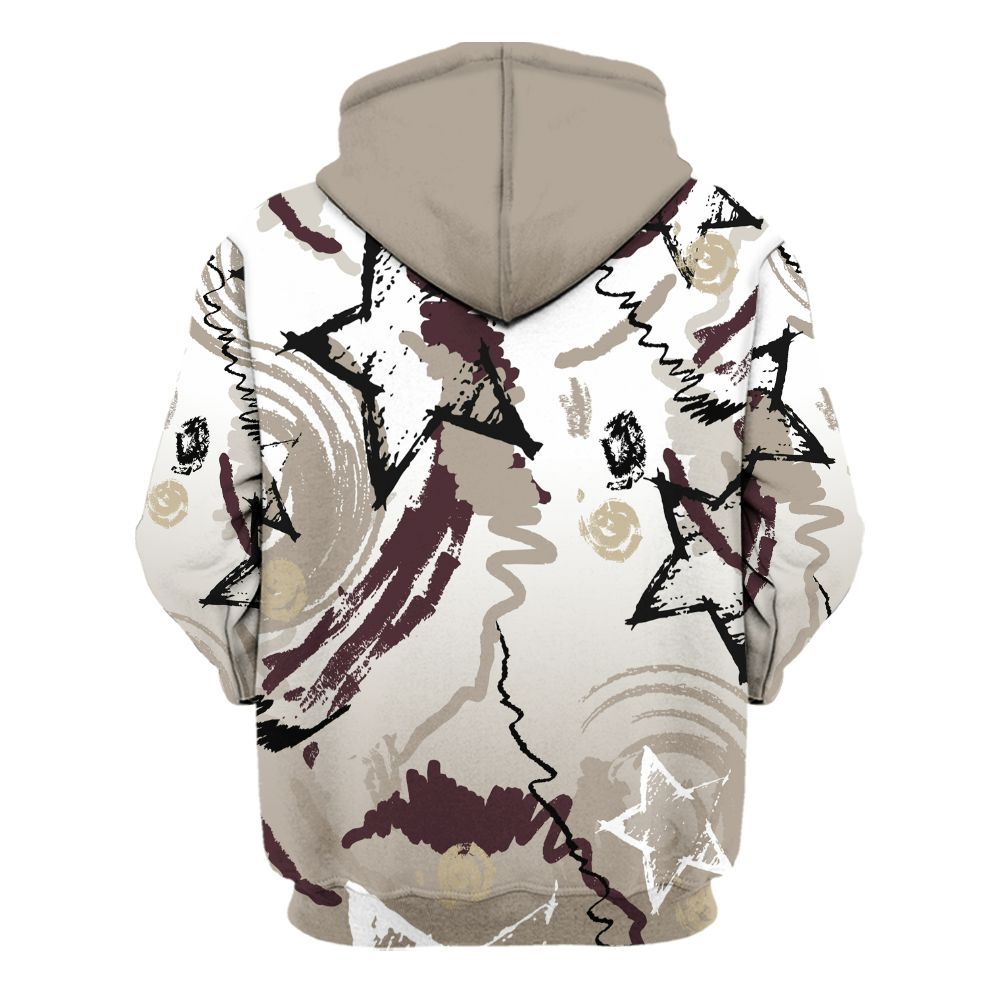 Hoodie To Match AMM Retro Phantom 4s - Grind Shine Later Drip All Over Print