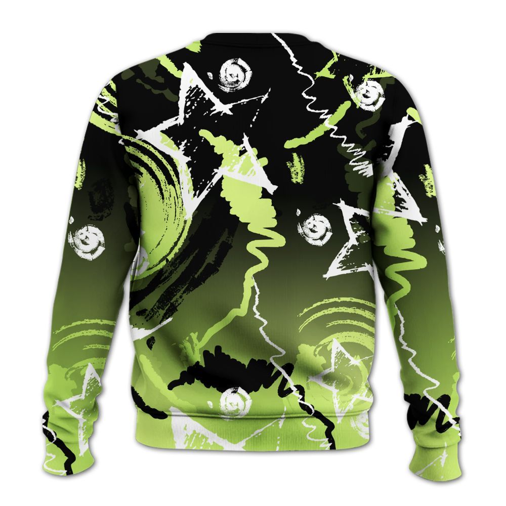 Sweatshirt To Match Air Max SNDR Volt - Grind Shine Later Drip All Over Print