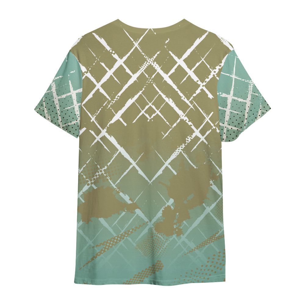 Shirt To Match Dunk Low Suede Olive Aura - Halftone Stand Business Dripping All Over Print
