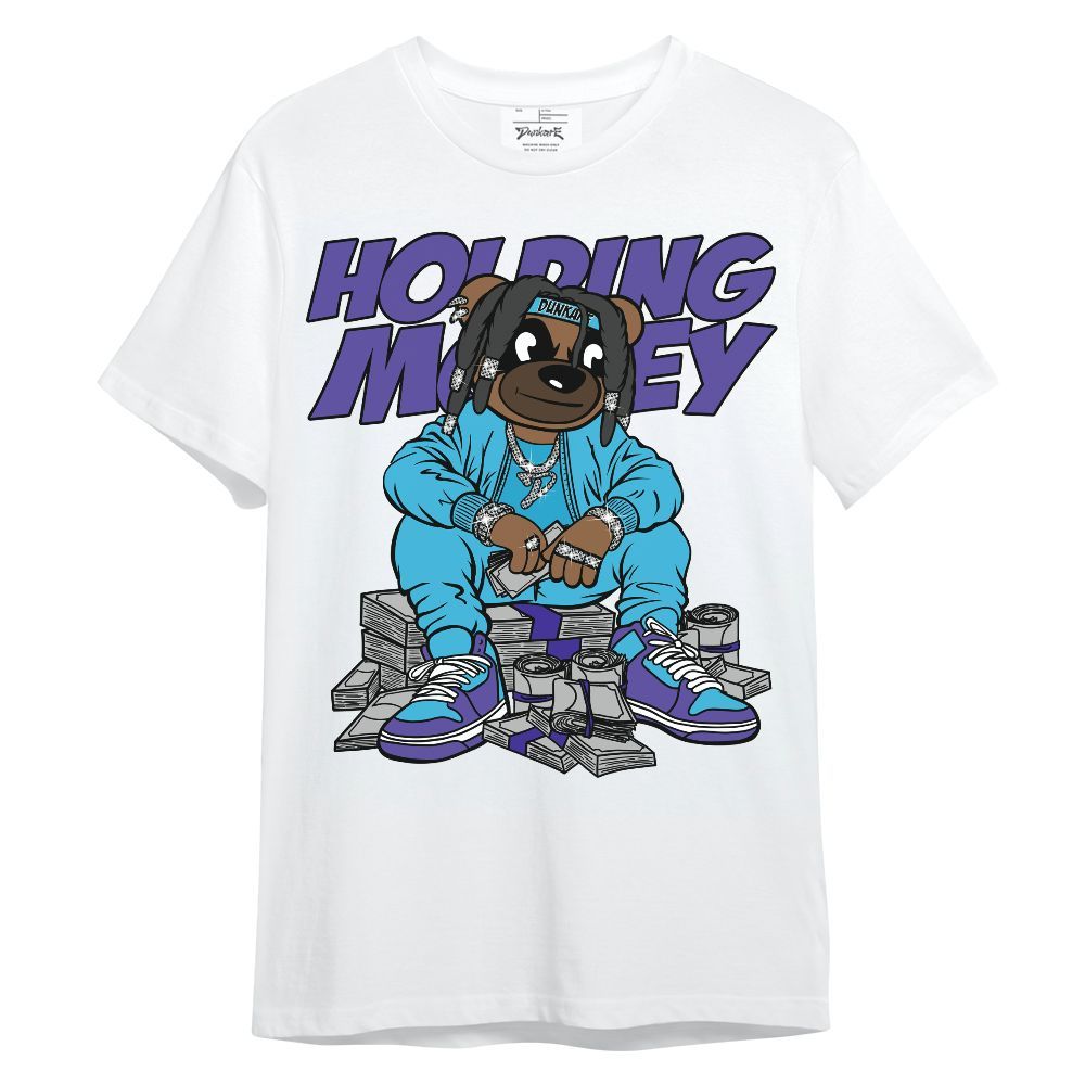 Shirt To Match Retro Aqua 6s - Possessing Moneys Bear Unisex Shirt