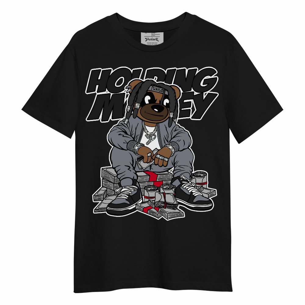 Shirt To Match Retro Black Flint 13s - Possessing Moneys Bear Unisex Shirt