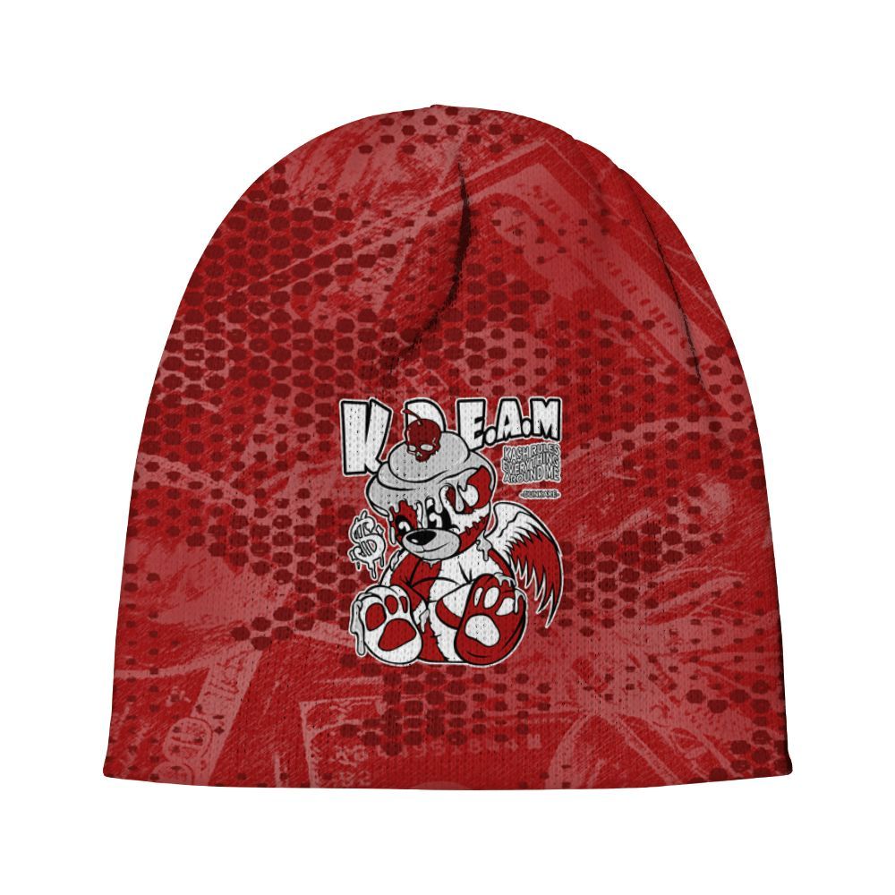 Beanie Hat To Match Red Taxi 12s - Loot Bear Graphic