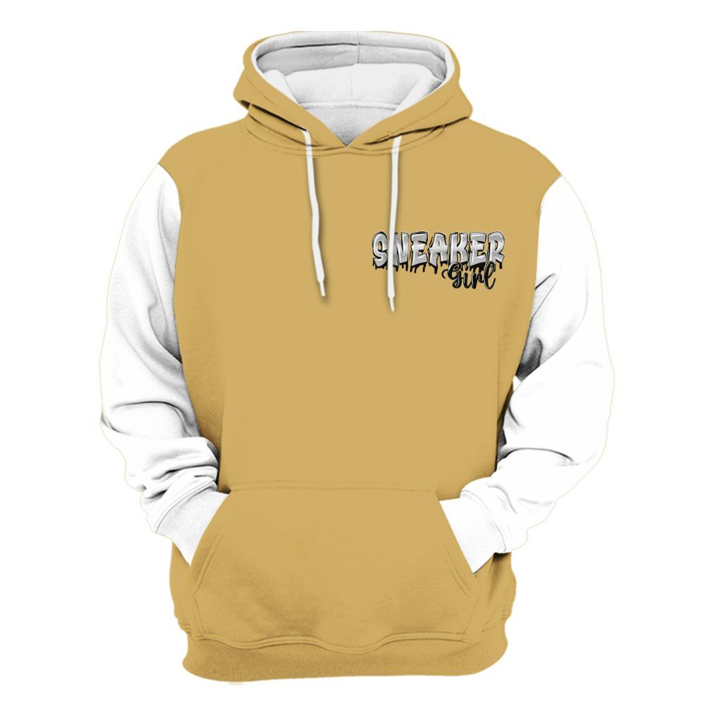 Hoodie To Match Craft Paris 6s Varsity Jacket, Custom Name Sneaker Girl Money All Over Print