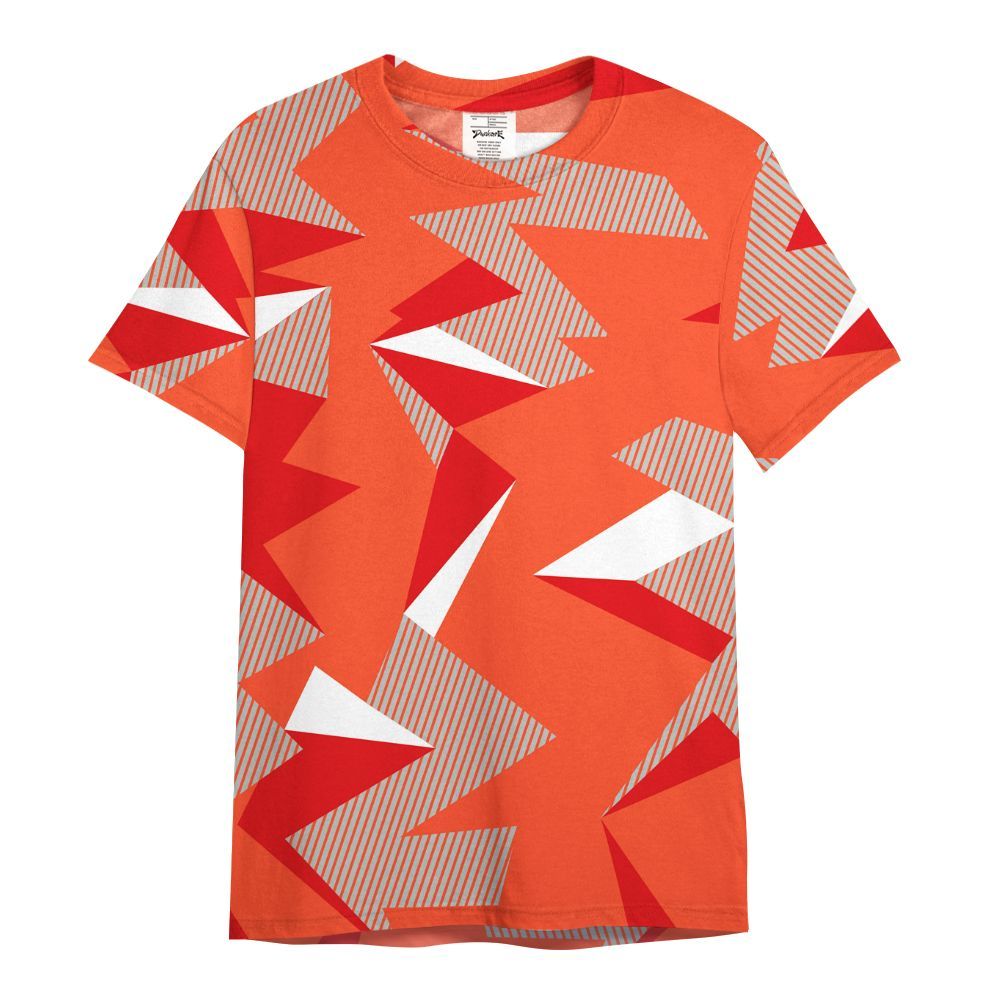 Shirt To Match Air Max 1 86 Cosmic Clay - Geometric Camouflage Pattern All Over Print