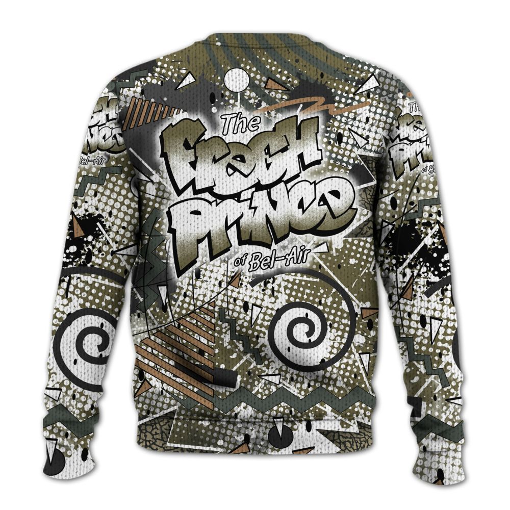 Sweater To Match Retro Family Affair 3s - Fresh Sneaker 90s Graphic