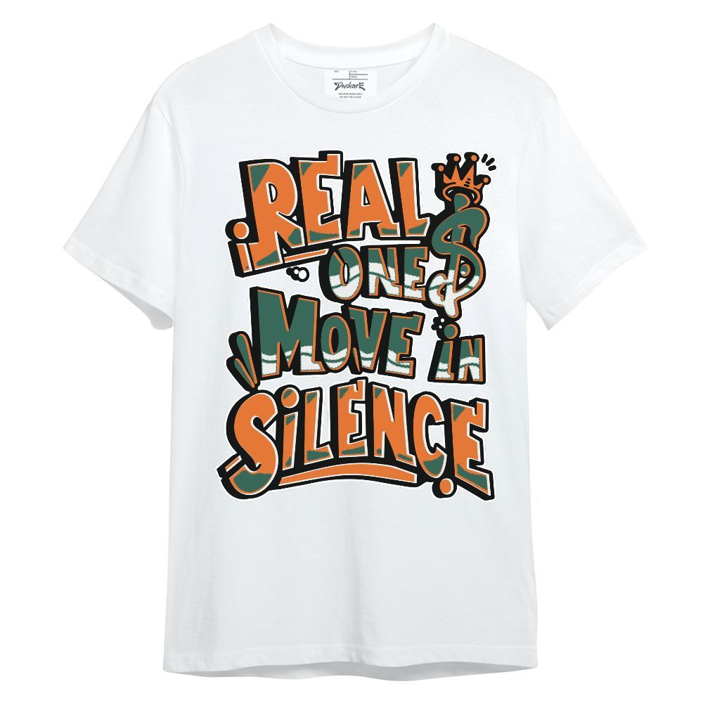 Shirt To Match Dunk Low Ceramic - Ones Move In Silence Graphic Unisex Shirt