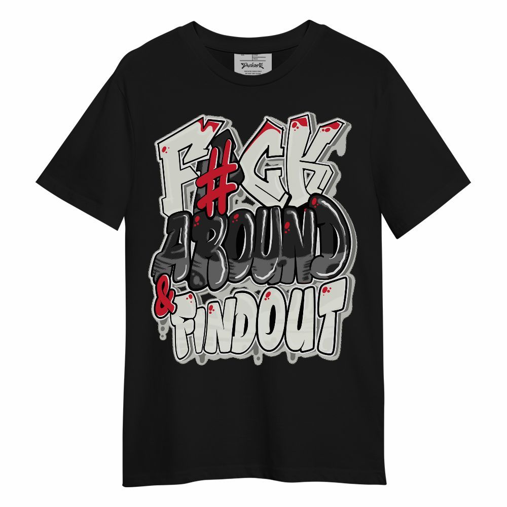 Shirt To Match Flight Club 4s - F Around Find Out Graphic