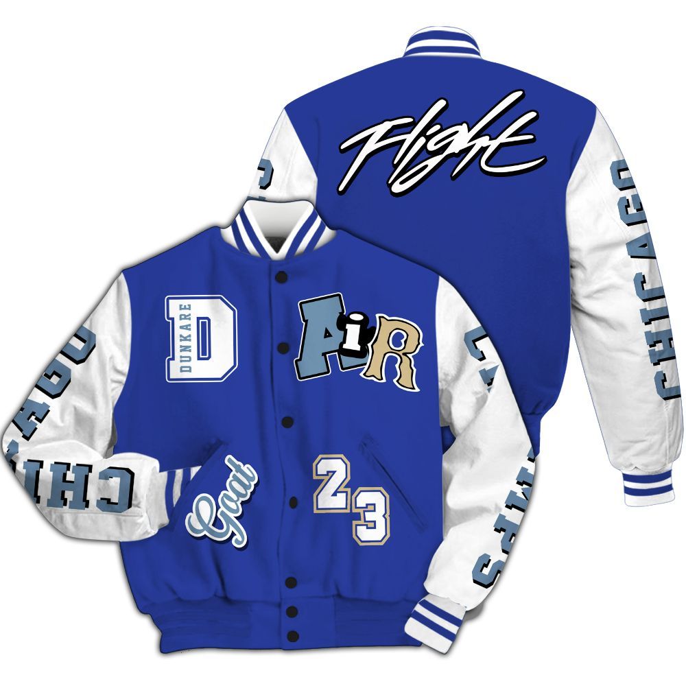 Varsity Jacket To Match Air 180 Concord - AIR Number 23 GOAT All Over Print