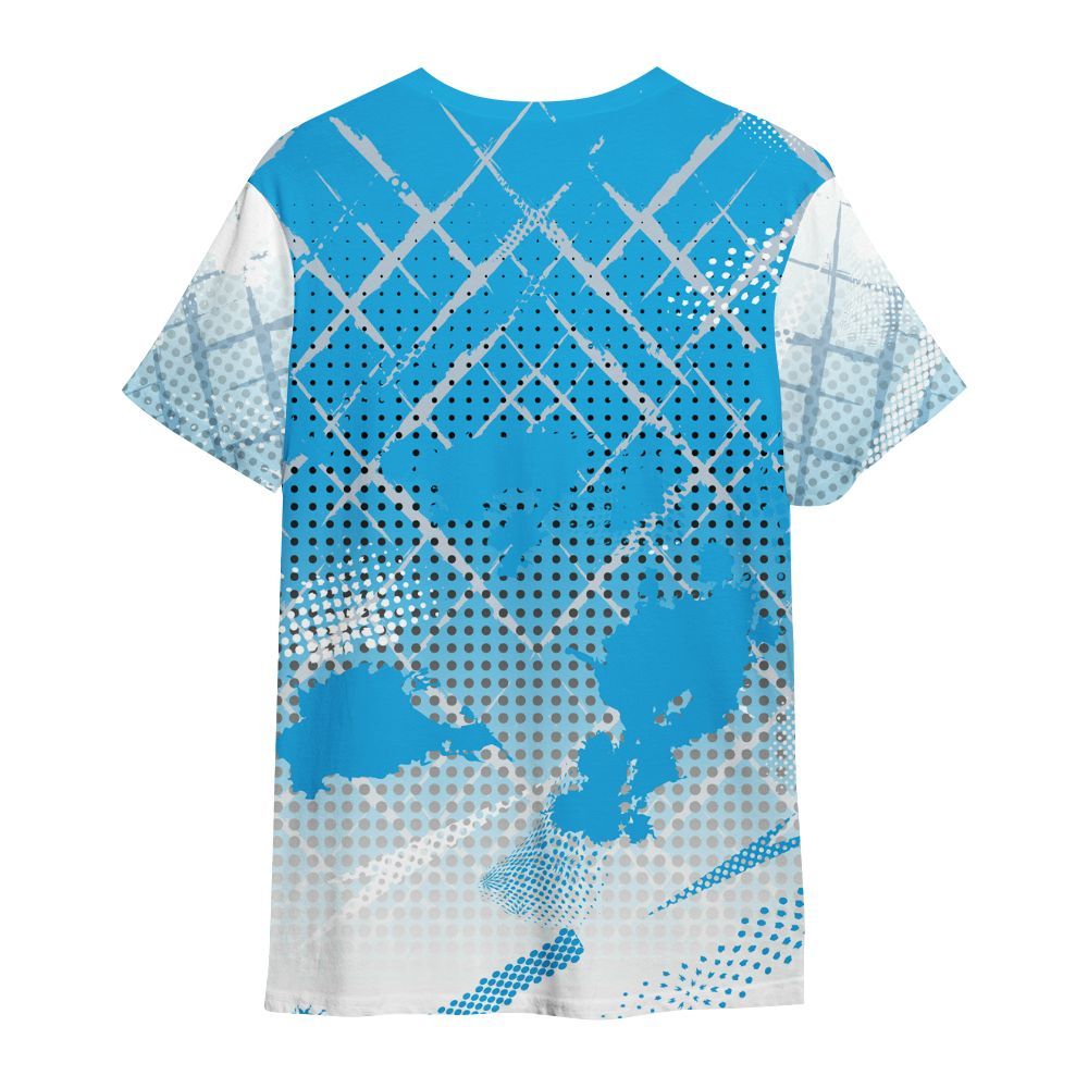 Shirt To Match University Blue Low 2026 11s - Halftone Stand Business Dripping All Over Print