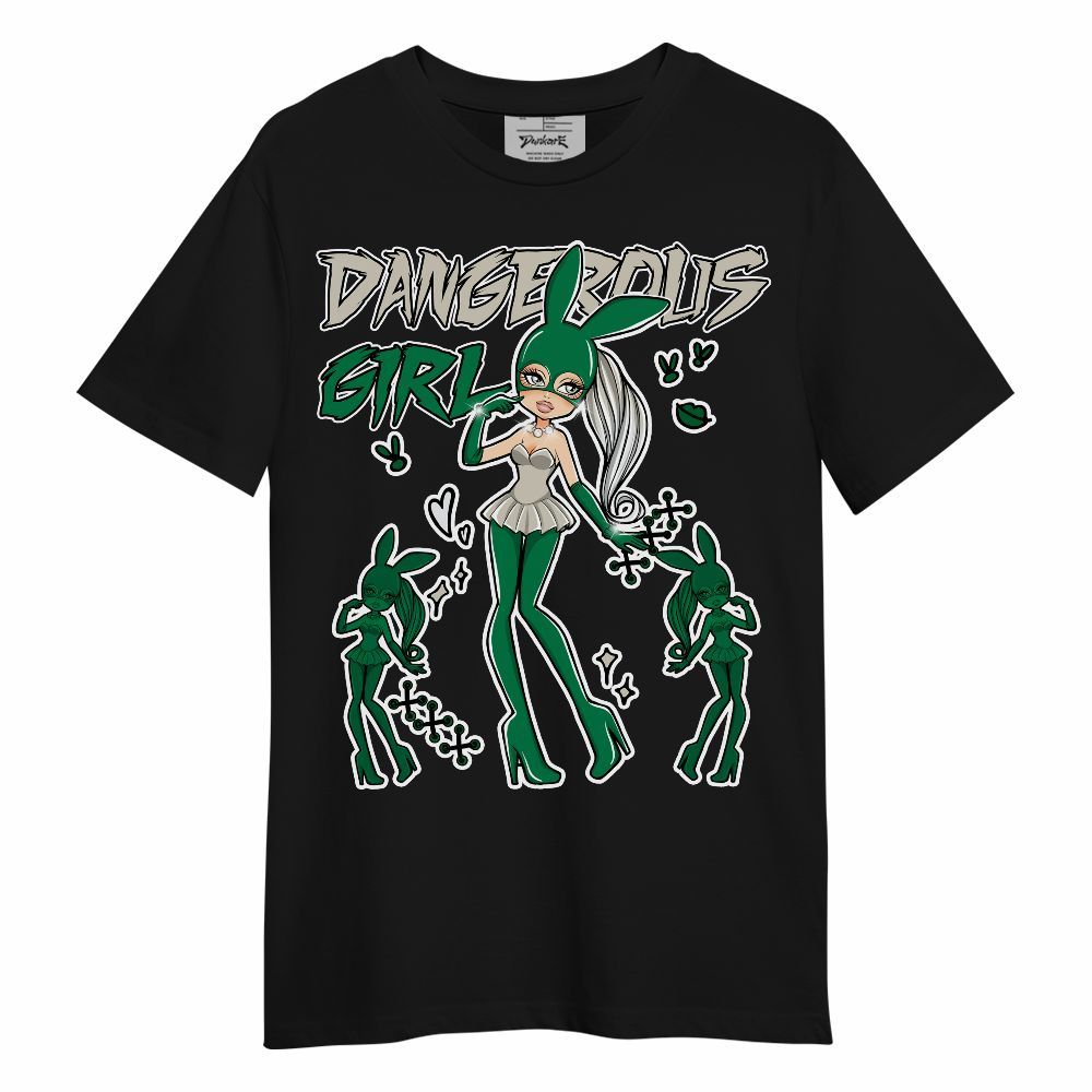 Shirt To Match Lucky Green 2s - Dangerous.Girl Unisex Shirt