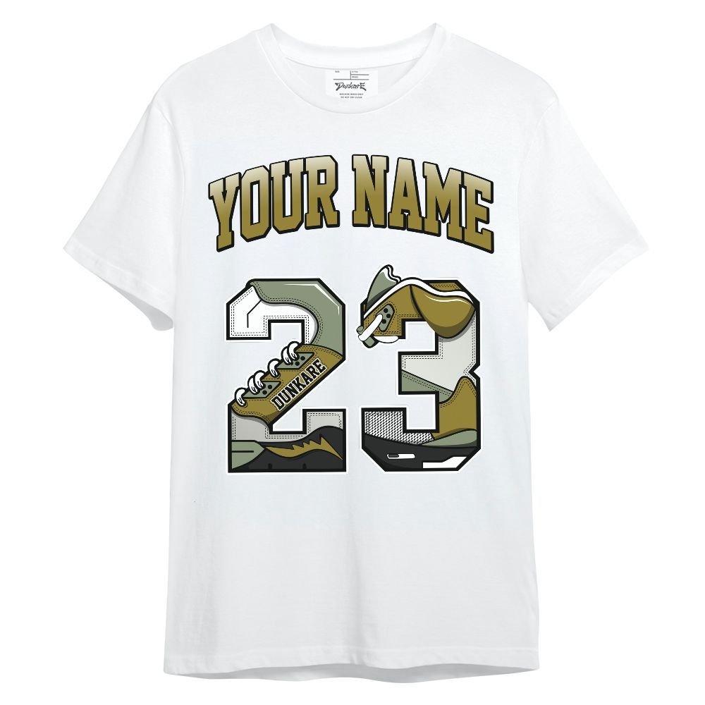 Shirt To Match Air Flightposite Metallic Gold Custom Name Number 23 5s Unisex Shirt