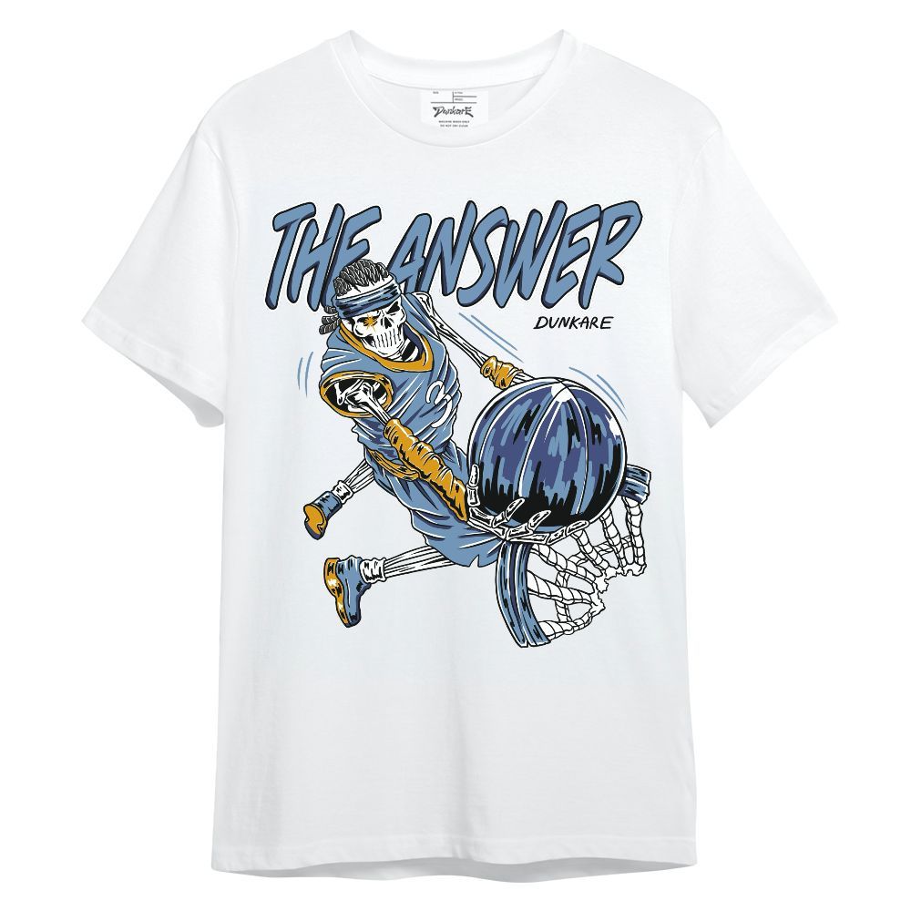 Shirt To Match High OG First In Flight 1s - The Answer Skeleton Unisex Shirt
