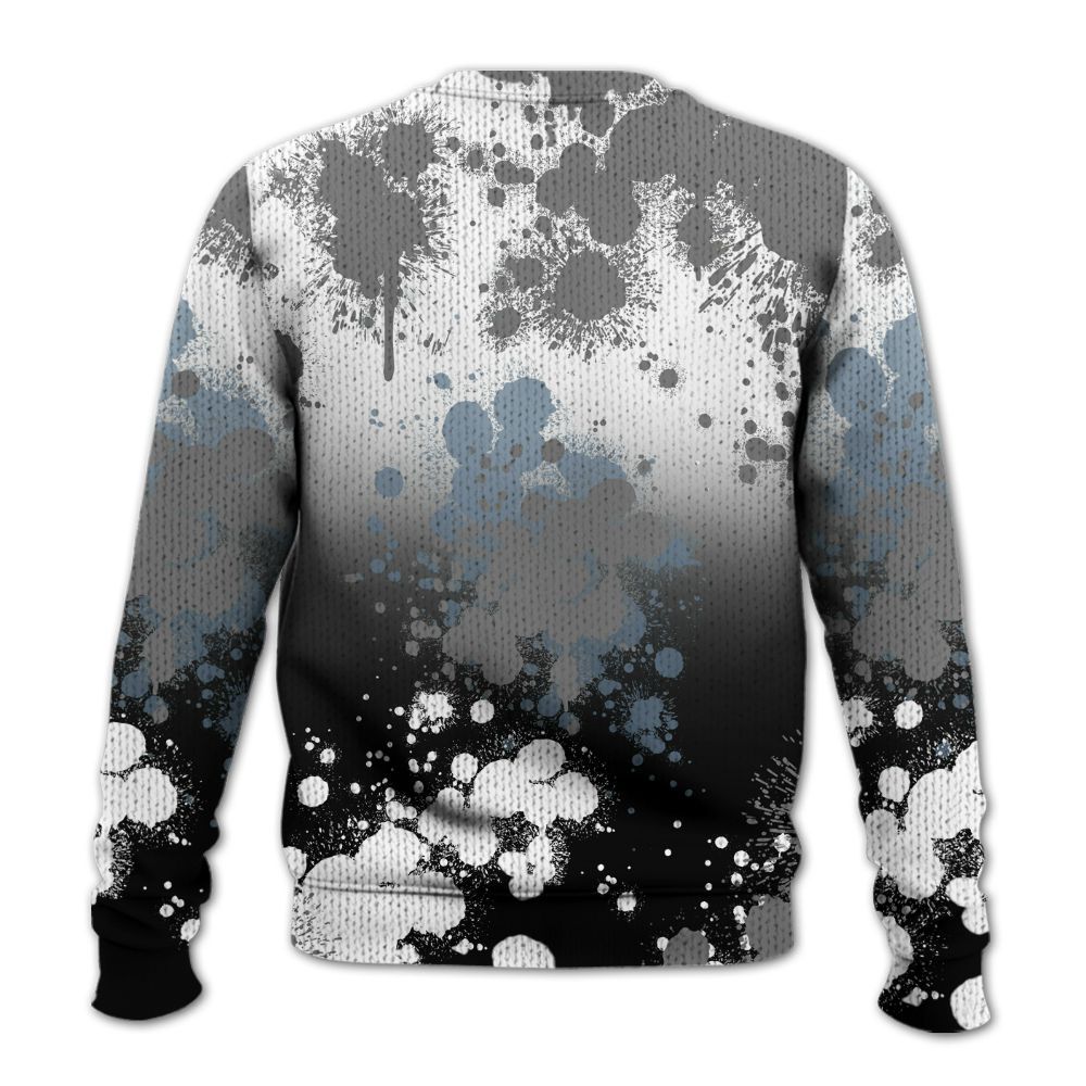 Knitted Sweater To Match Black Chrome 6s - Trust No One Scary