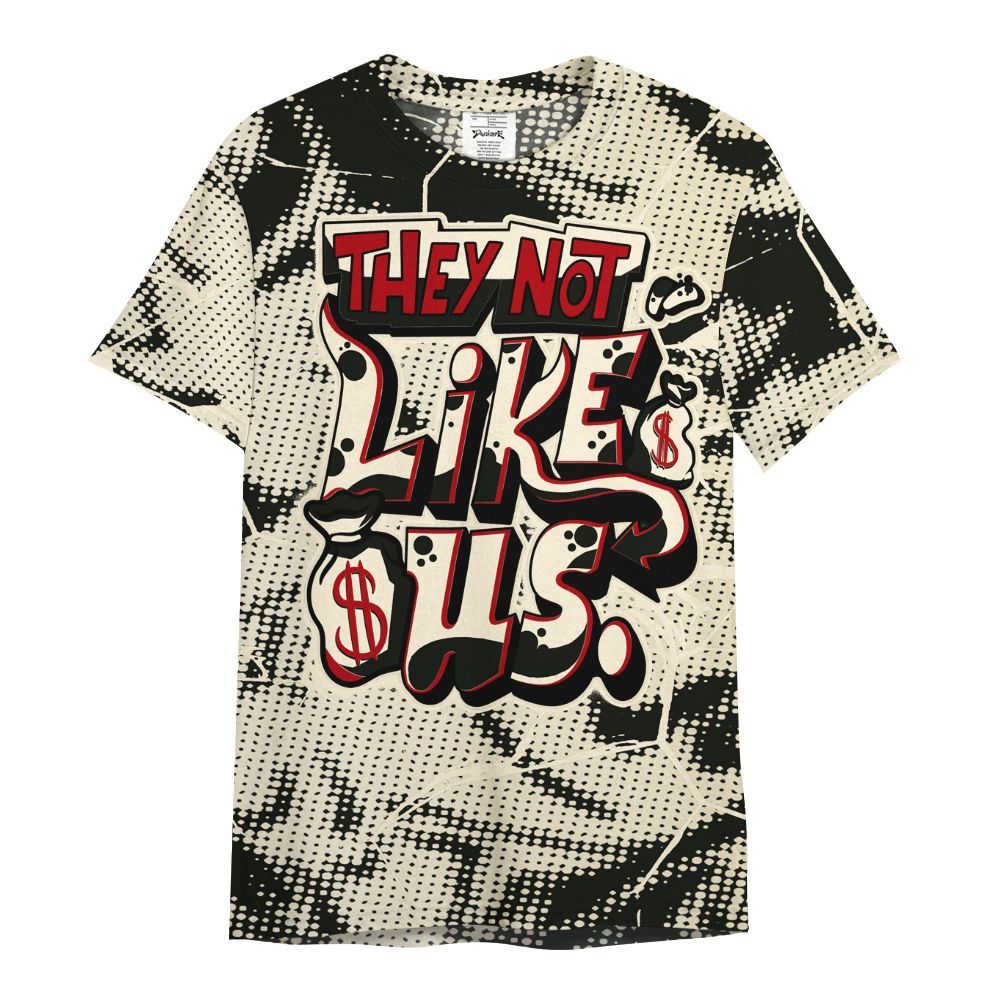 Shirt To Match Retro Low OG Nitro 1s - Dislike Us Crack All Over Print