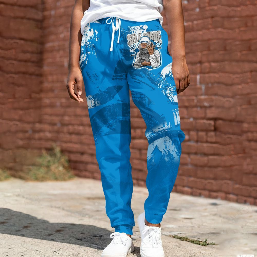 Sweatpant To Match Military Blue 4s - Selfmade Unique All Over Print