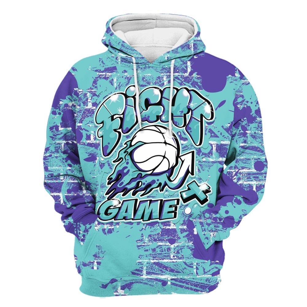 Hoodie To Match Low Hornets 1s - Fighter Games Graphic Street Art All Over Print