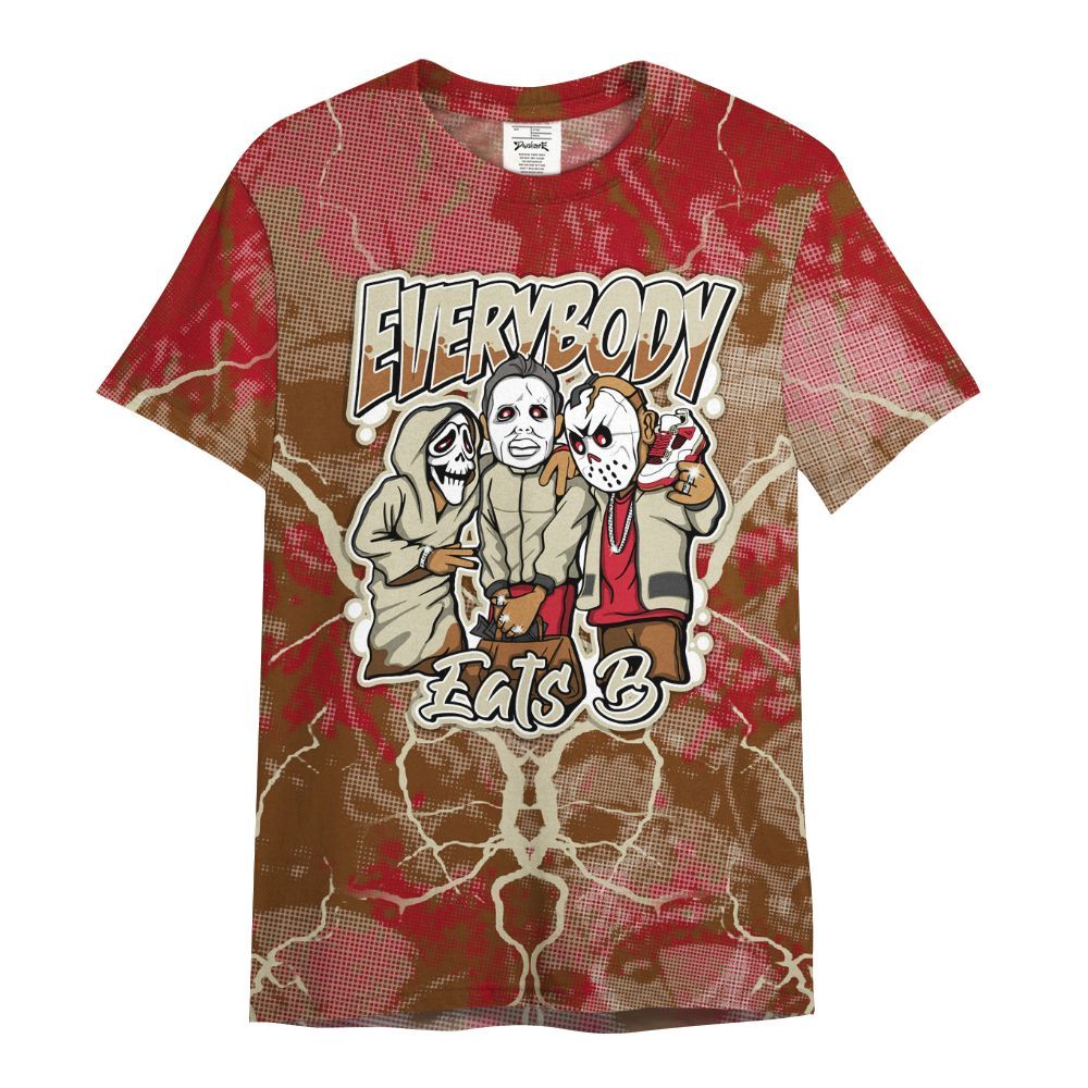 Shirt To Match Archaeo Brown 5s - Everybody Eatin B Graphic Halloween All Over Print