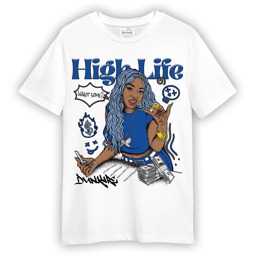 Shirt To Match Low Space Royal 11s - Hi'life Unique Shirt Unisex