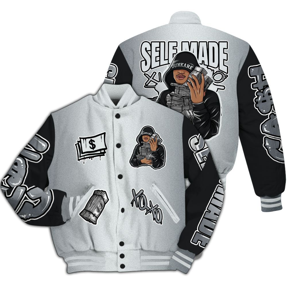 Varsity Jacket To Match Cap And Gown 6s - Selfmade Unique All Over Print