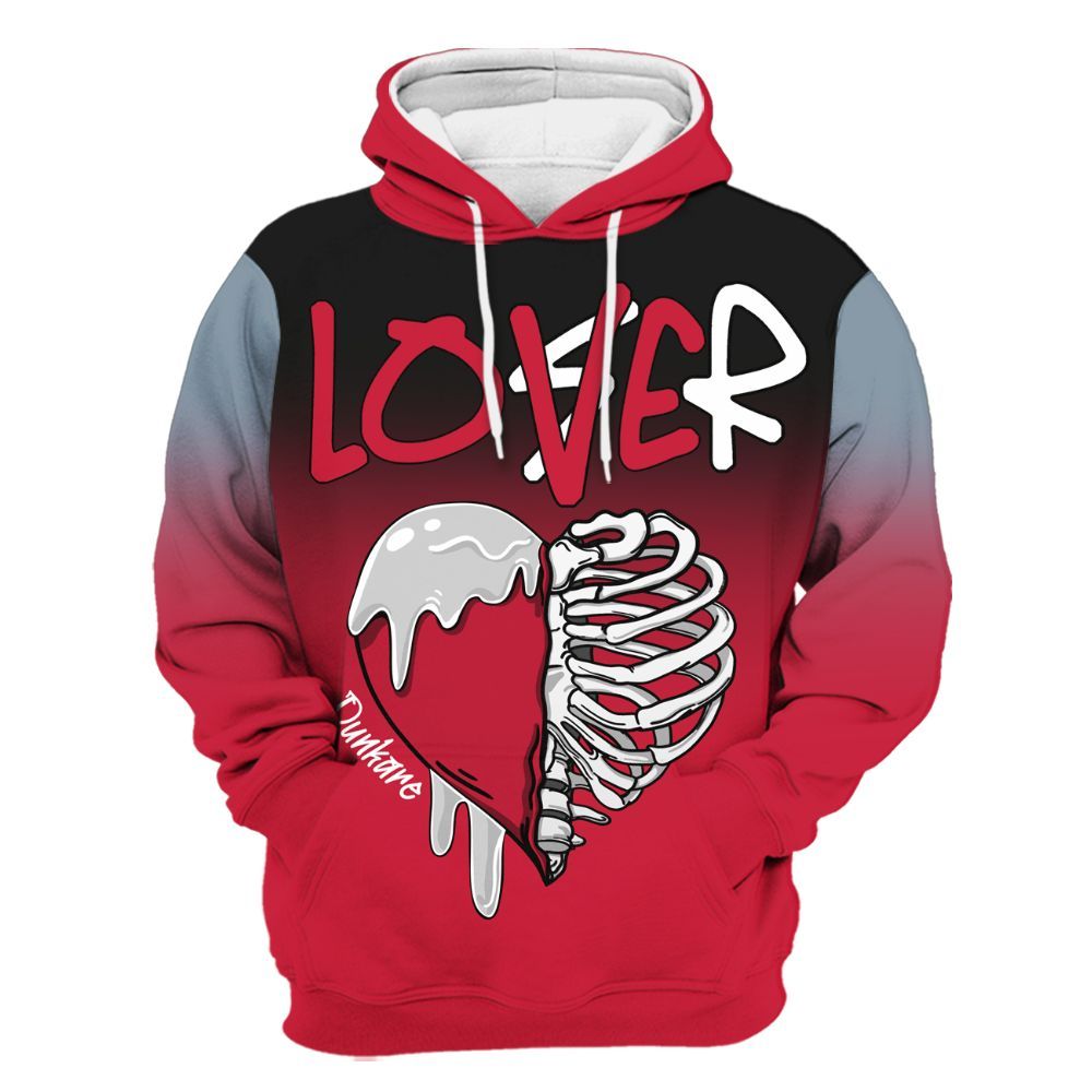 Hoodie To Match Retro Infrared Salesman 6s - Loser Lover Dripping All Over Print