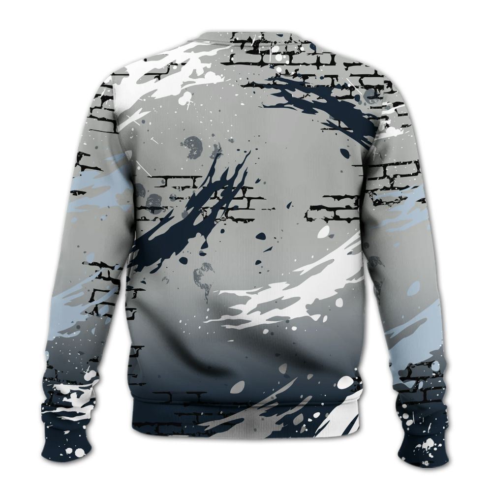 Sweatshirt To Match Retro Georgetown 6s - Values Of Loyalty Drip All Over Print