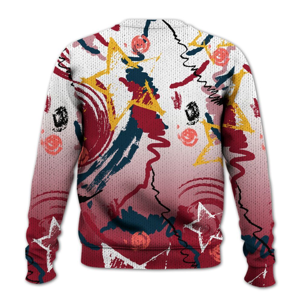 Knitted Sweater To Match Mid Multi Color 2022 1s - Grind Shine Later Drip