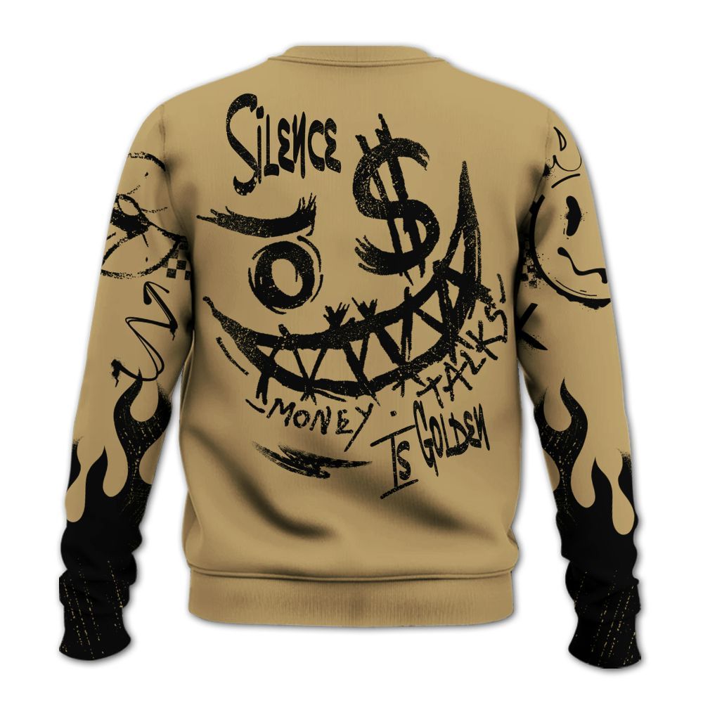 Sweatshirt To Match Black LD 1000 - Mouth Burning Street Style All Over Print