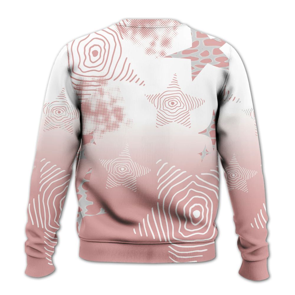 Sweatshirt To Match Red Stardust 3s - Sneakerz Girlz Unique Starz All Over Print