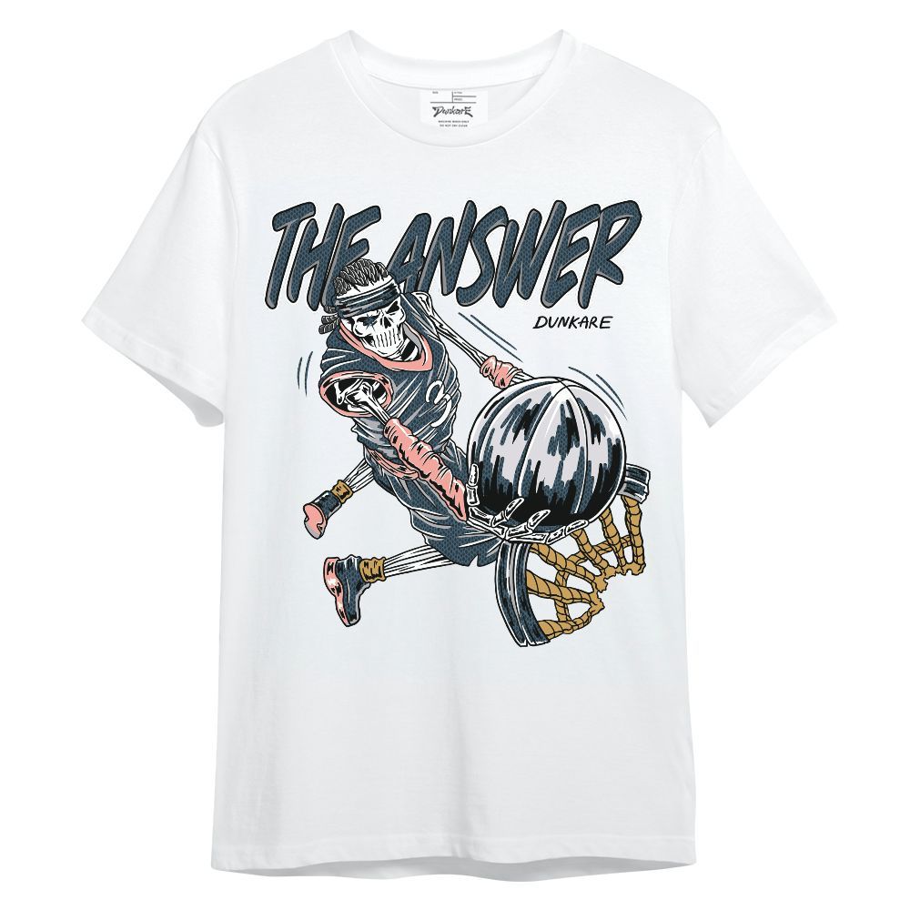 Shirt To Match Lebron XXI GS Olympic - The Answer Skeleton Unisex Shirt