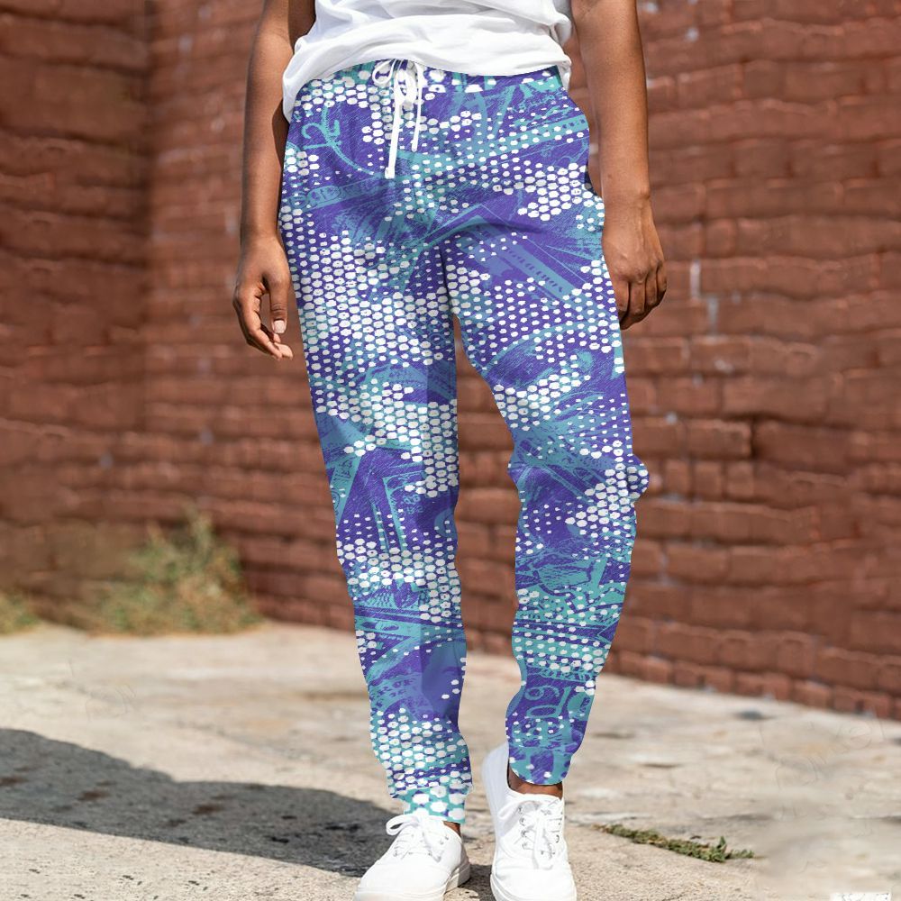 Sweatpant To Match Low Hornets 1s - Banknotes Art Graphic All Over Print