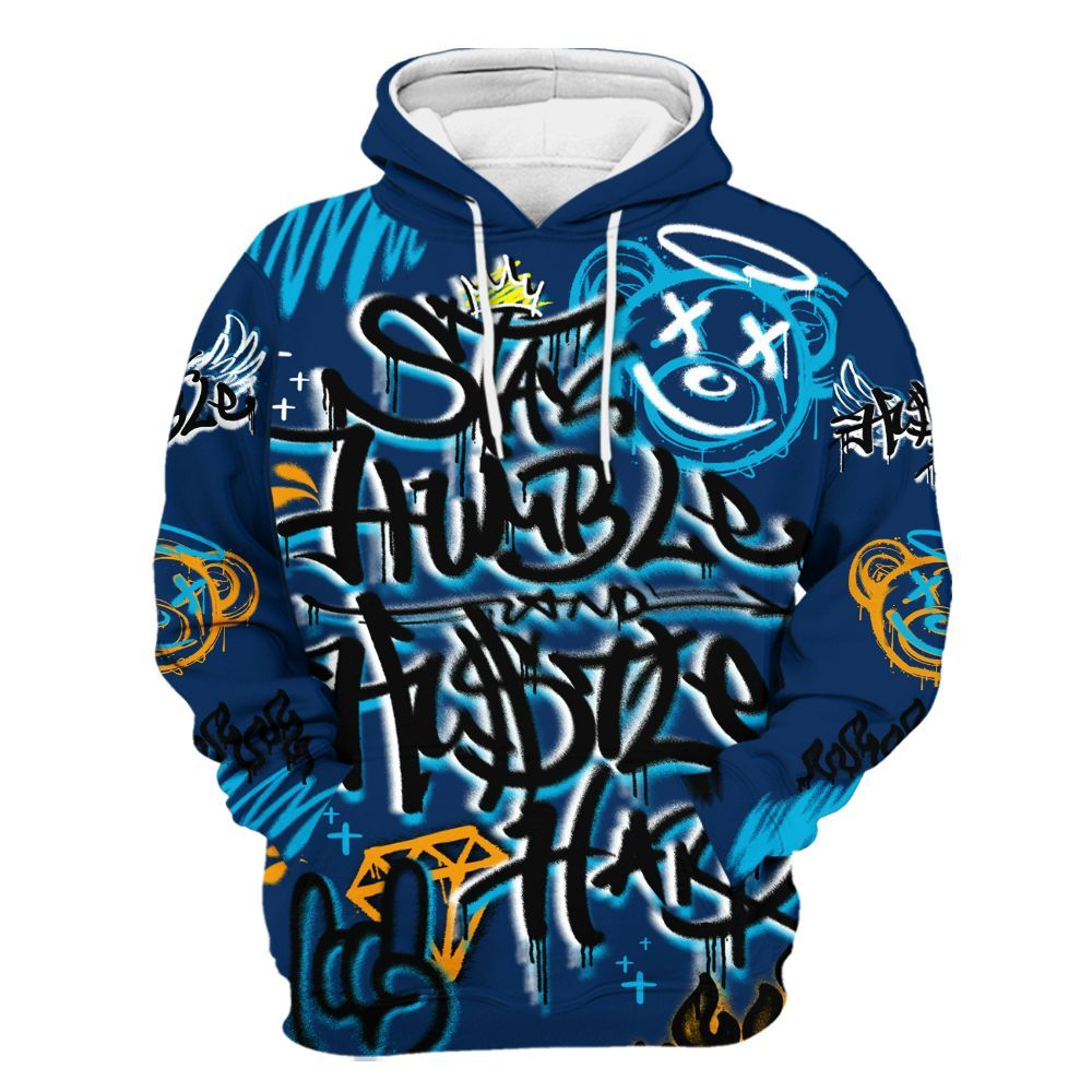 Hoodie To Match Dunk Low GS Electric Algae - Humble Drip Streetwear Graffity All Over Print