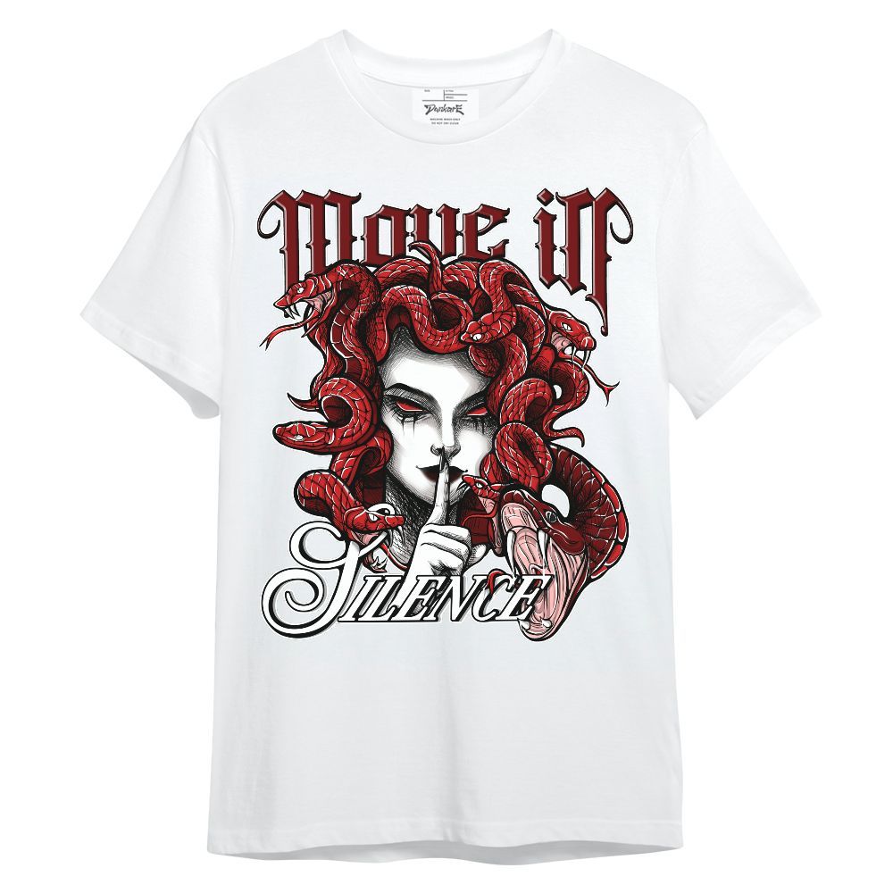 Shirt To Match Low Bred 11s - Girl Move In Silence Graphic