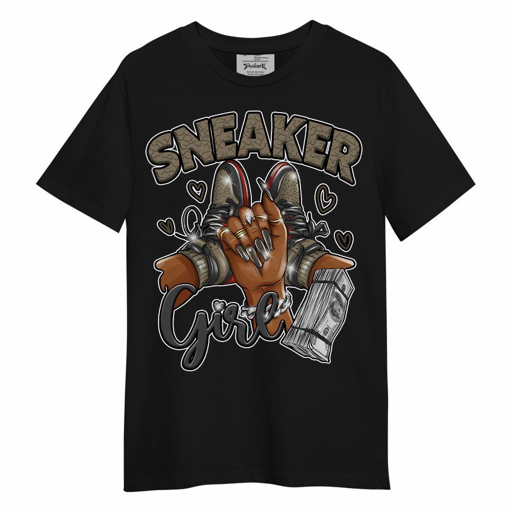 Shirt To Match Olive 9s - Sneakerz Girlz Unisex Shirt