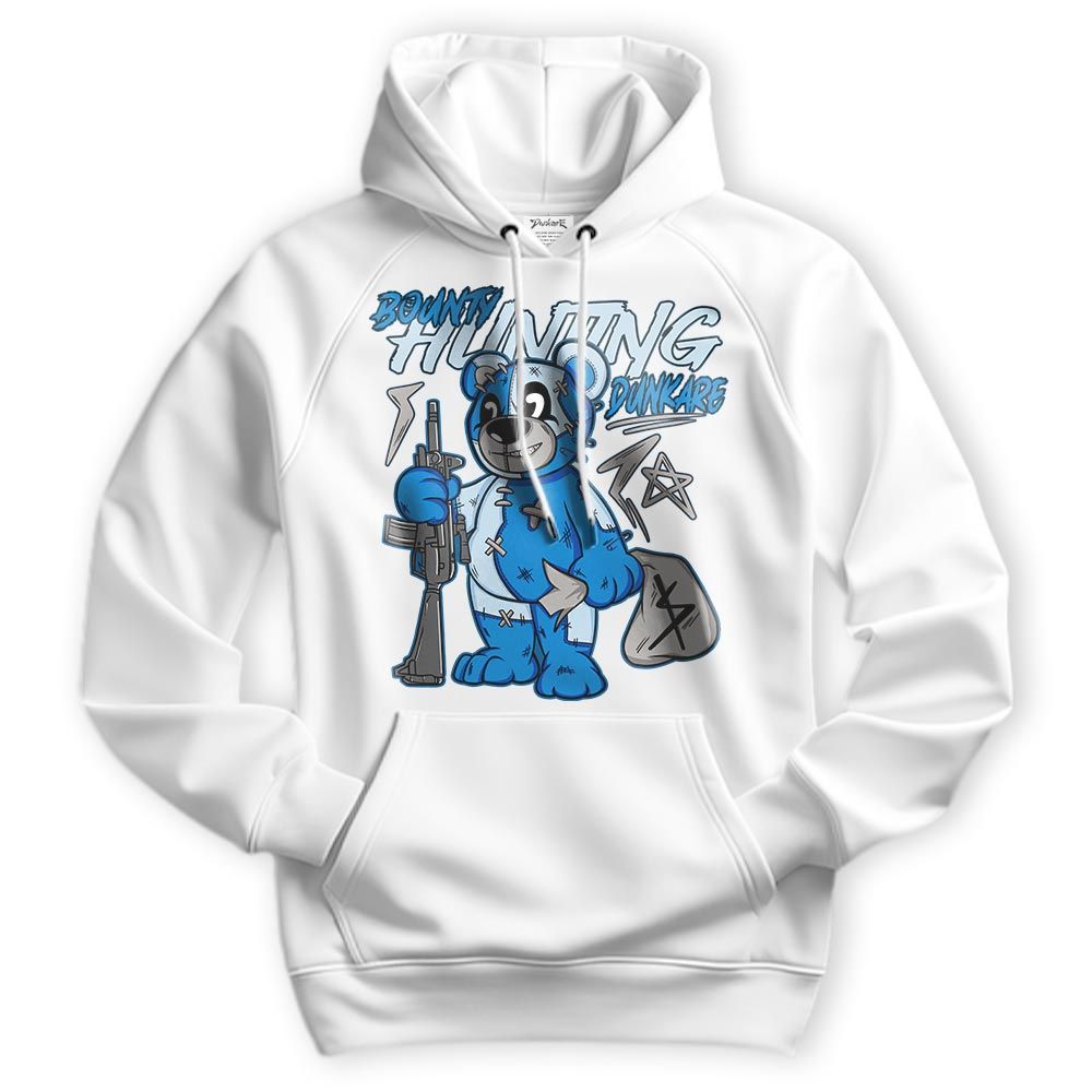 Sweatshirt To Match Industrial Blue 4s Hoodie - Bounty Hunting Bear Hoodie Unisex 1605 NCMD