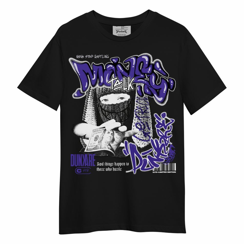 Shirt To Match Field Purple 12s - Money Talk Rap Unisex Shirt