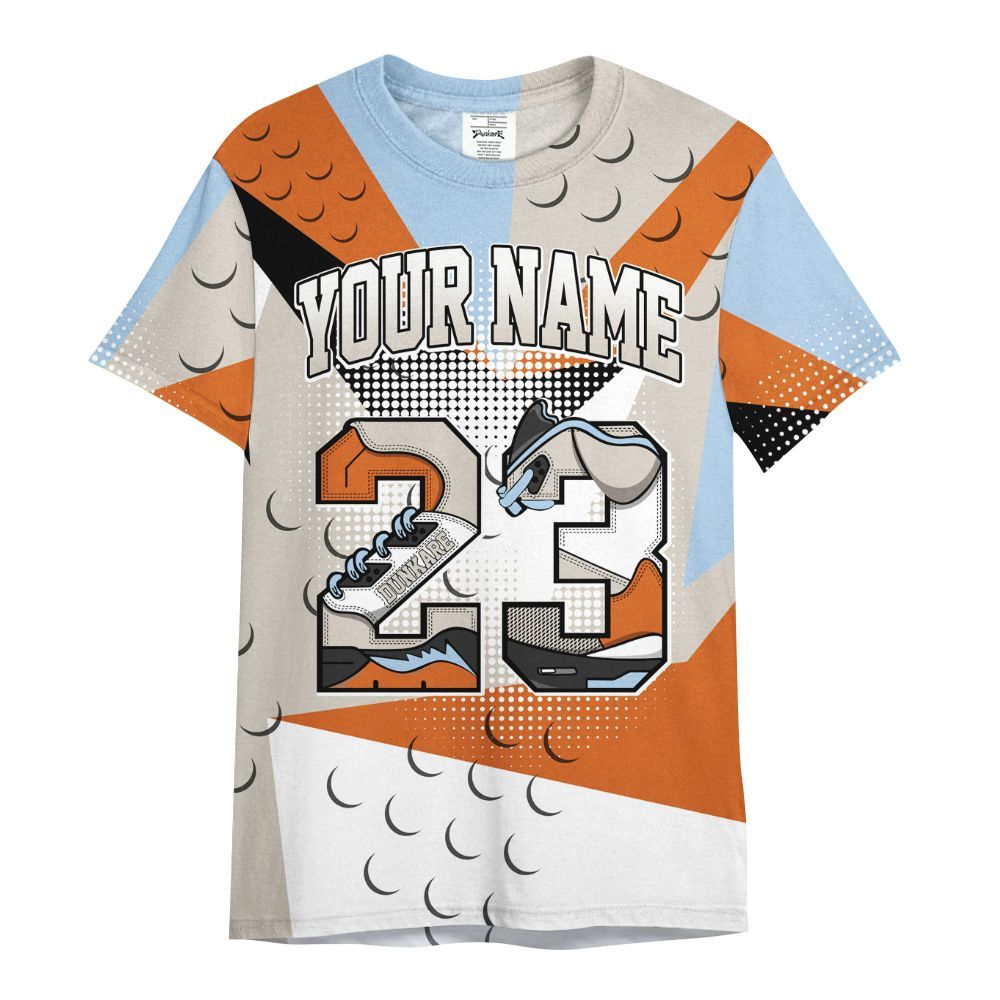 Shirt To Match SE Craft 5s - Poly Custom Name Number 23 5s All Over Print