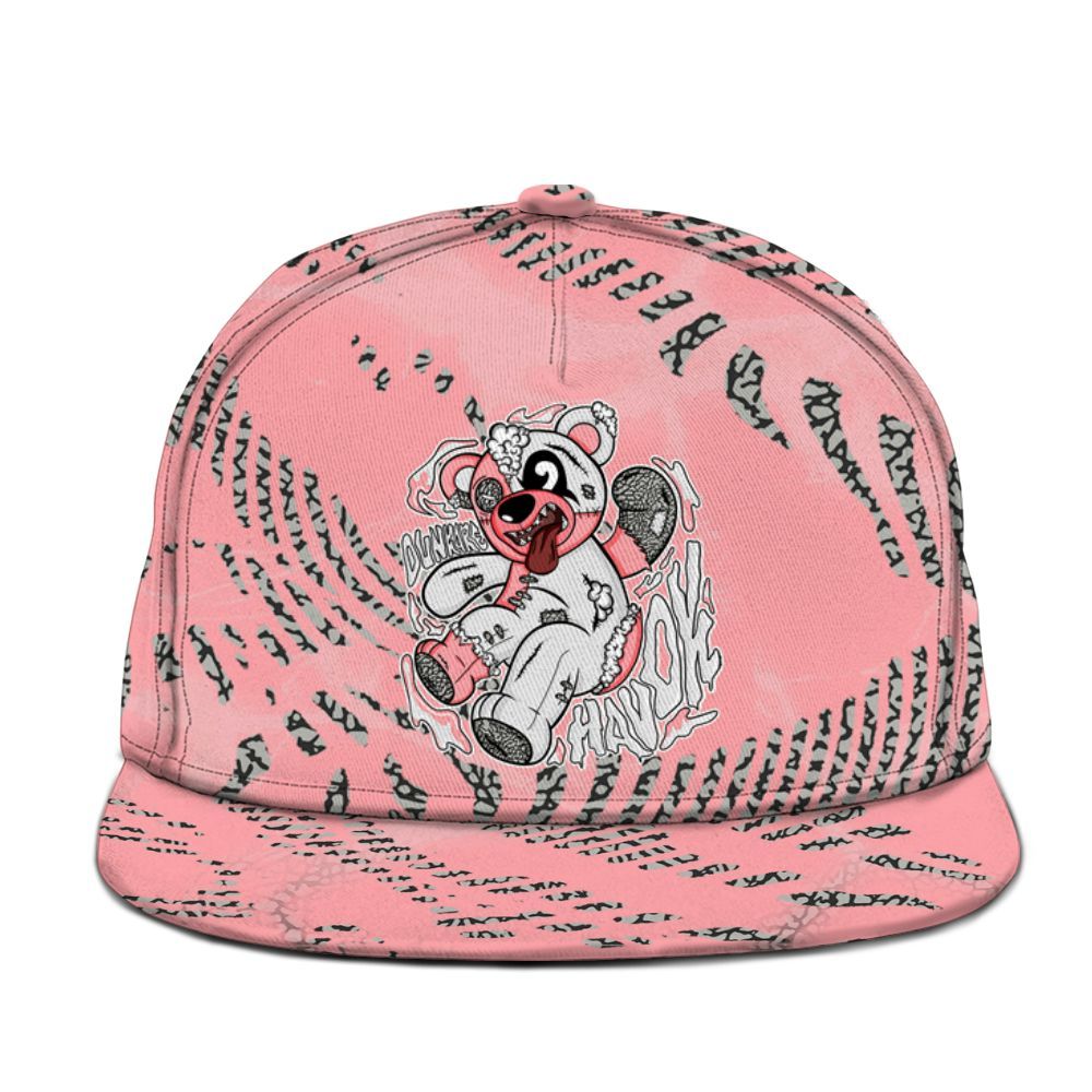 Snapback To Match Retro Wings 3s - Havok Bear Graphic