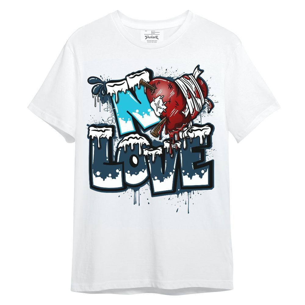 Shirt To Match Air Navy Baltic Blue - Drip No Love Streetwear Unisex Shirt