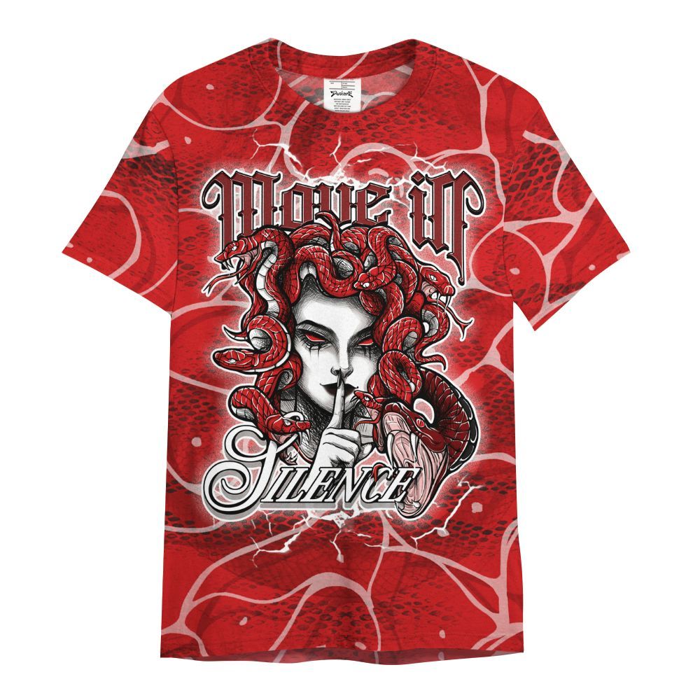 Shirt To Match Low Bred 11s - Girl Move In Silence All Over Print