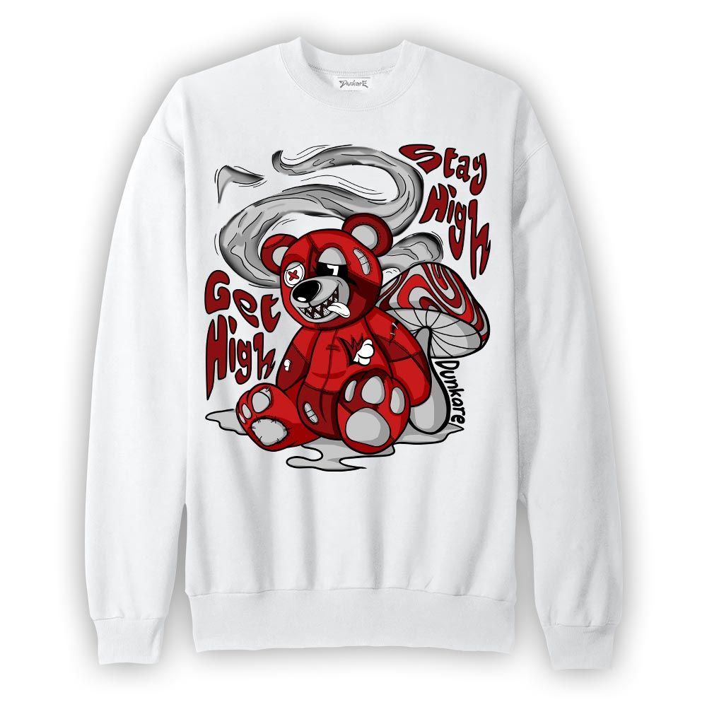 Sweatshirt To match Sweatshirt Get High Bear, 12 Red Taxi Sweatshir, To Match Sneaker 2504 NCMD
