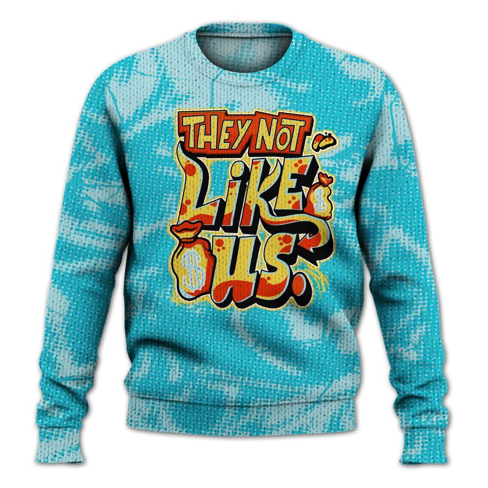 Knitted Sweater To Match Dunk Low KD 17 N7 - Dislike Us Graphic